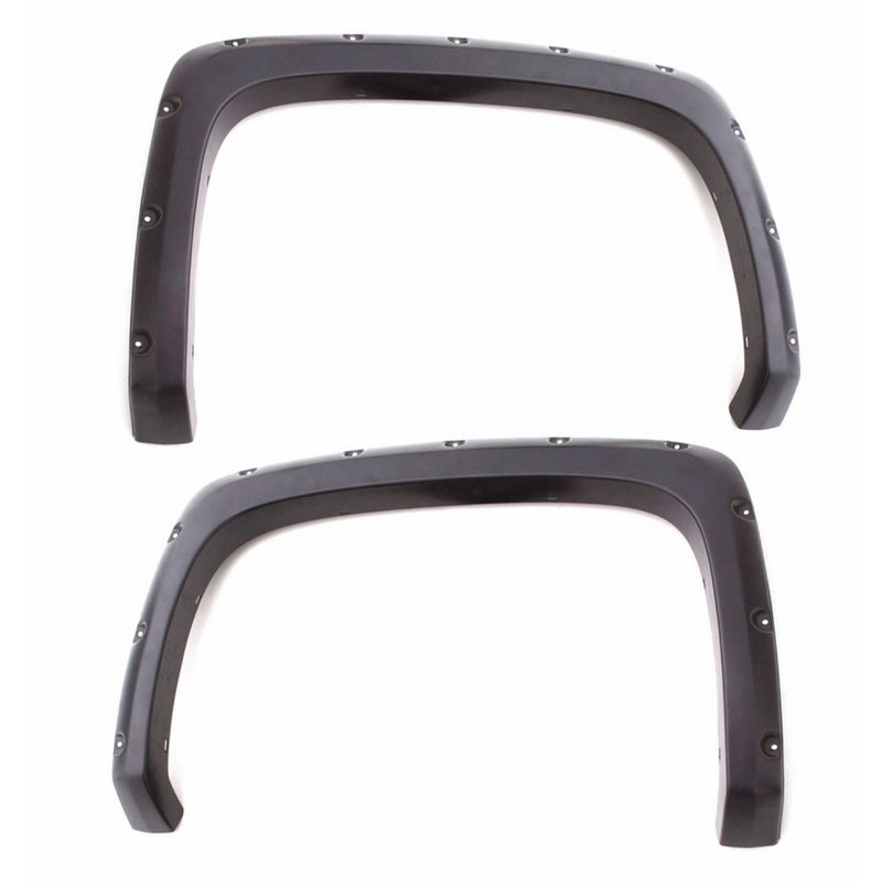 Lund RX113S Elite Series Black Rivet Style Standard Fender Flare - 4 Piece