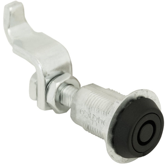 Southco E3-15-15 Series Vise Action Powder Coated Zinc Alloy Tool Operated Compression Latch with Tubular Key Head, Non-Locking, 0.45"-1.07"/2.61"-3" Grip Range, Black