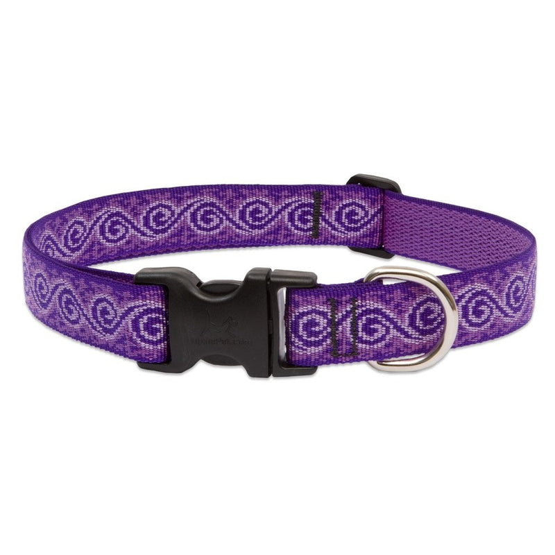 LupinePet Originals 1" Jelly Roll 16-28 Adjustable Collar for Large Dogs