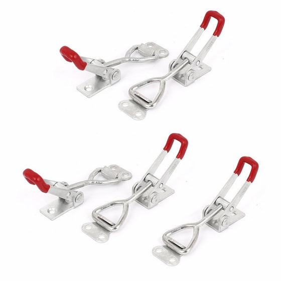 uxcell 5PCS 100Kg 220Lbs Capacity Pull Action Latch Type Toggle Clamp 4001
