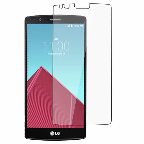 HR Wireless Premium Blister Card Box Package Tempered Glass for LG V10 G4 - Clear