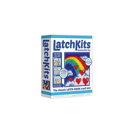 Kahootz Latch Kits Rainbow Mini-Rug Sewing Kit