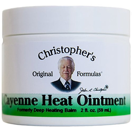 Dr. Christopher's Original Formulas Cayenne Heat Ointment, 2 Ounce