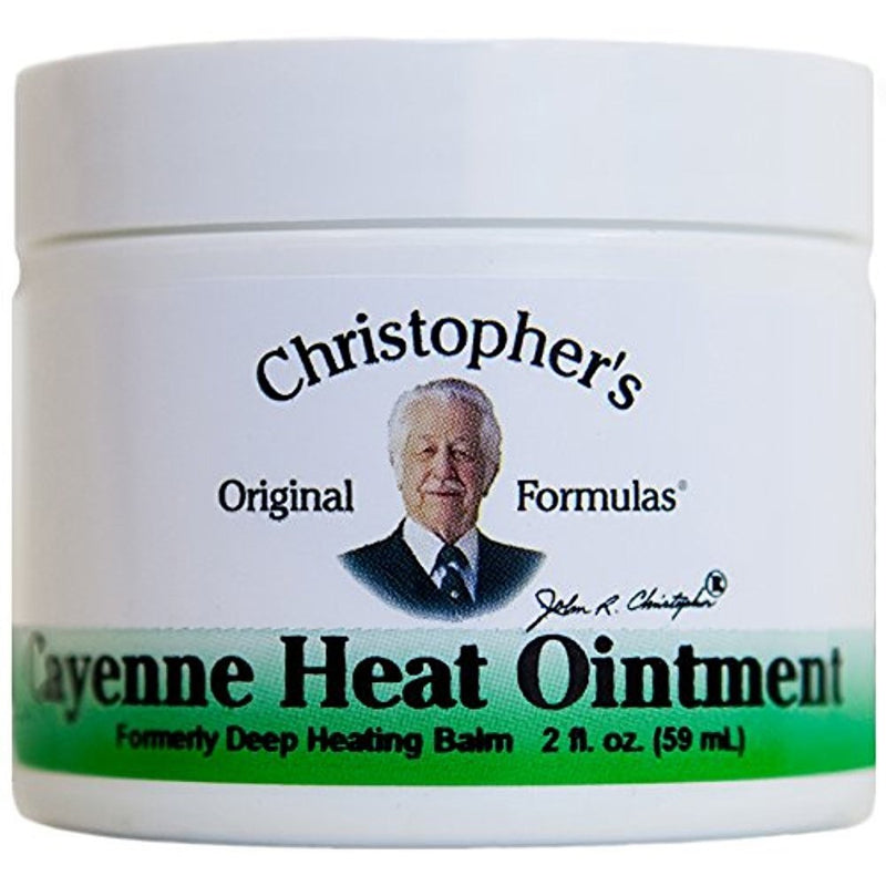 Dr. Christopher's Original Formulas Cayenne Heat Ointment, 2 Ounce