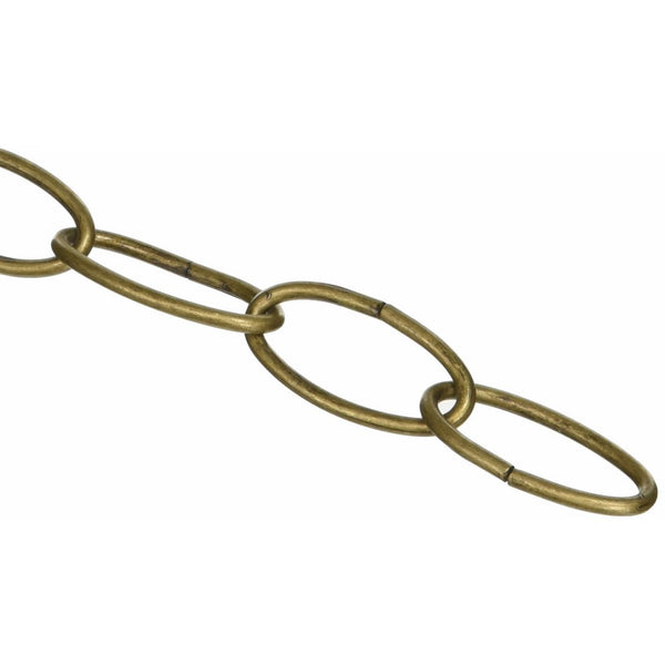 Panacea 86405 Chain Extender, Antique Brass, 36-Inch Length