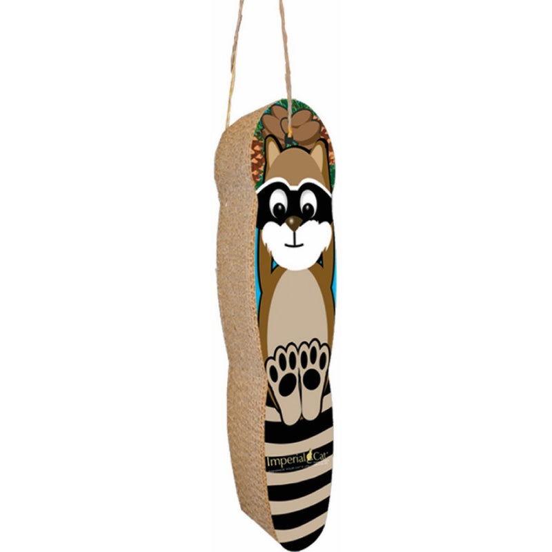 Imperial Cat Raccoon Hanging Scratch and Shape