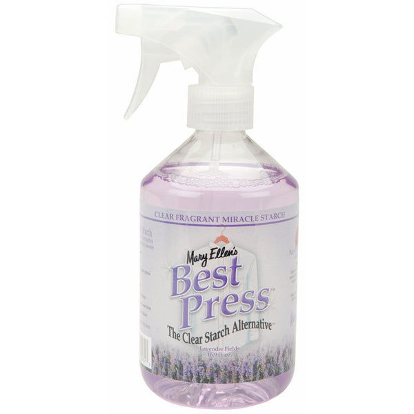 Mary Ellen's Best Press Clear Starch Alternative 16 Ounces-Lavender Fields