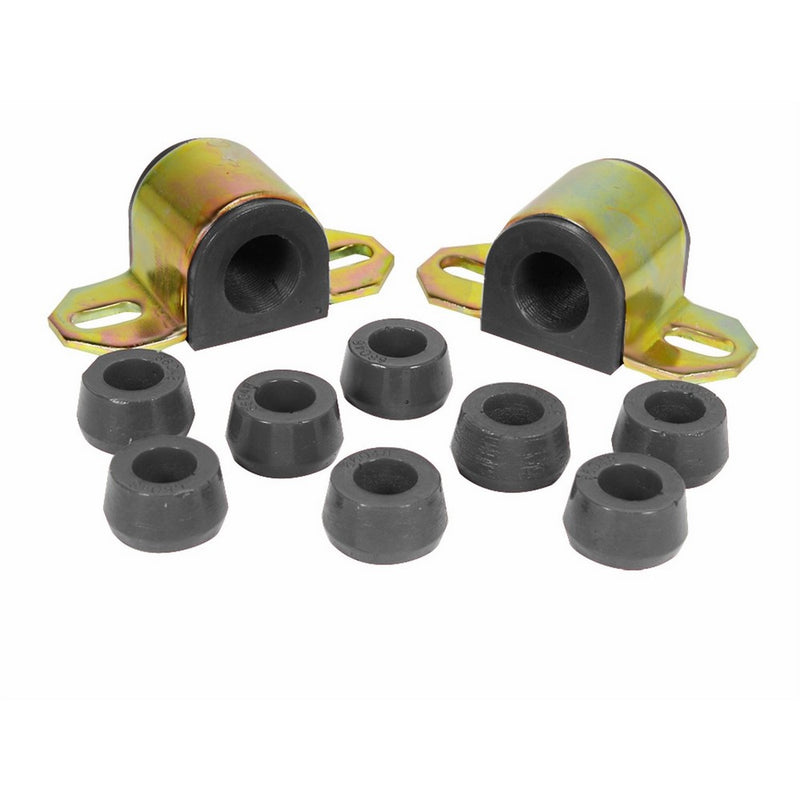 Prothane 1-1101-BL Black Front 15/16" Front Sway Bar Bushing Kit for Jeep CJ5 and CJ7