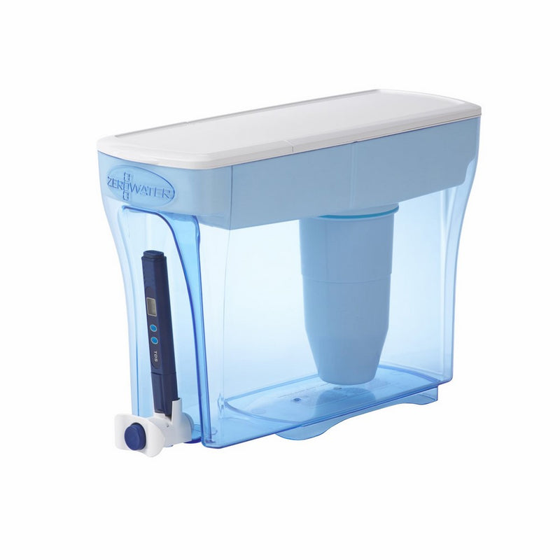 ZeroWater, 23 Cup Dispenser with Free Water Quality Meter, BPA-Free, NSF Certified to Reduce Lead and Other Heavy Metals