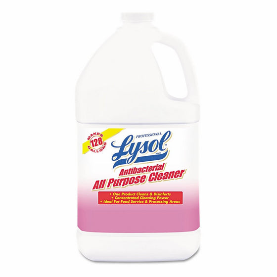 Professional Lysol Antibacterial All-Purpose Cleaner Concentrate, 4gal (4X1gal)