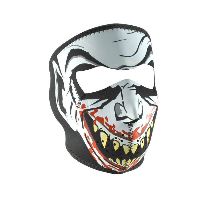 Zanheadgear Neoprene Full Face Mask, Vampire, Glow in the Dark