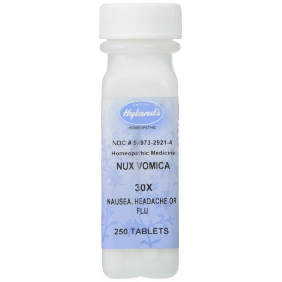 Hyland's Homeopathic Hyland's Nux Vomica 30X - 250 Tablets