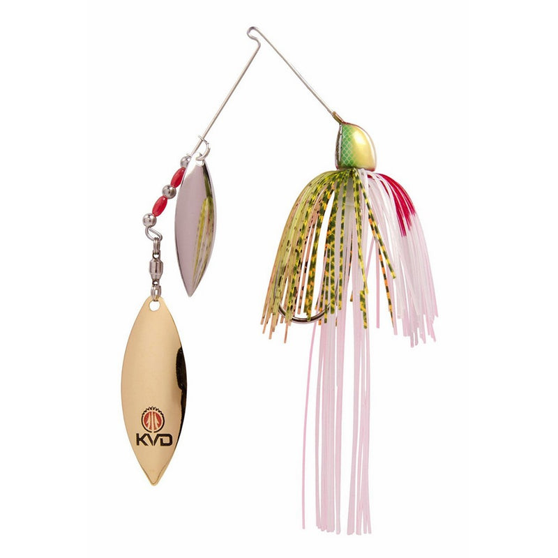 Strike King Finesse KVD Spinnerbait, Tennessee Shad, 3/8-Ounce