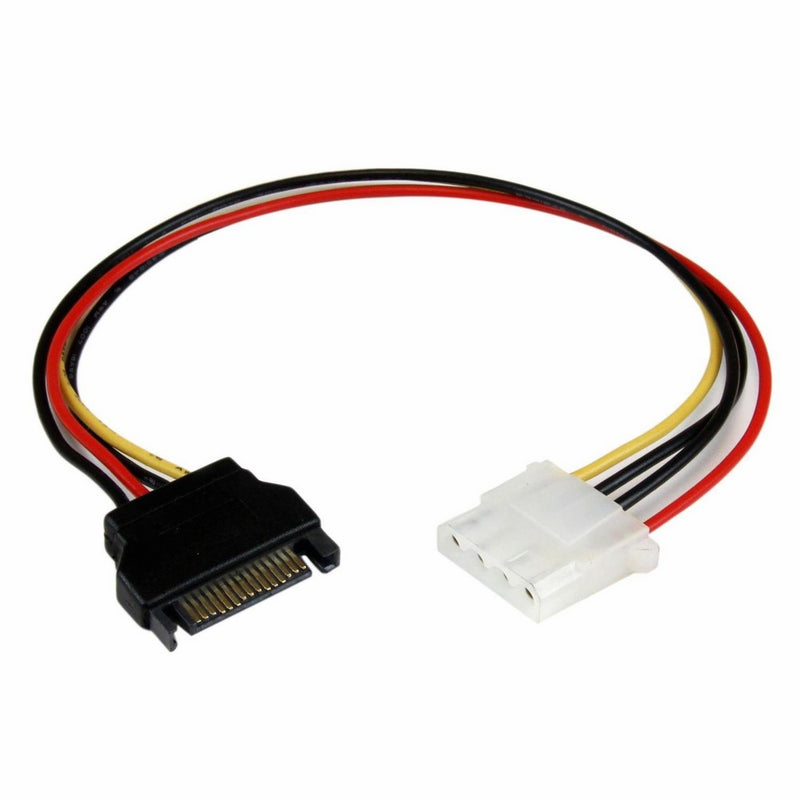 StarTech.com LP4SATAFM12 12-Inch SATA to Molex LP4 Power Cable Adapter