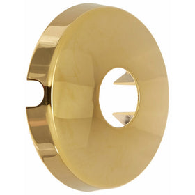 Jones Stephens S03040 Polished Brass Shower Arm Flange with Set Screw