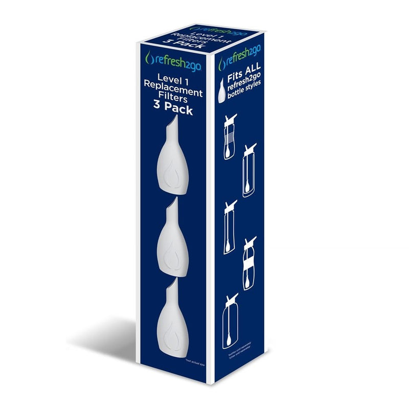 refresh2go Level 1 Filter Replacements, 3-Pack (2010)