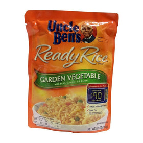 Uncle Ben's Ready Rice, Garden Vegetable 8.8 Oz (Pack of 4)
