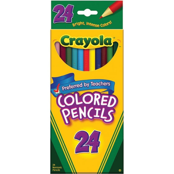 Crayola Colored Pencil 24 count each (Pack of 2)
