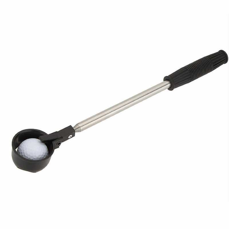 Signstek Brand New Retractable Steel Saver Telescopic Golf Ball Pickup Retriever Scoop Pick Up