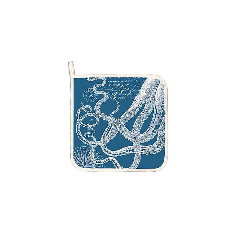 Michel Design Works Cotton Potholder, Octopus