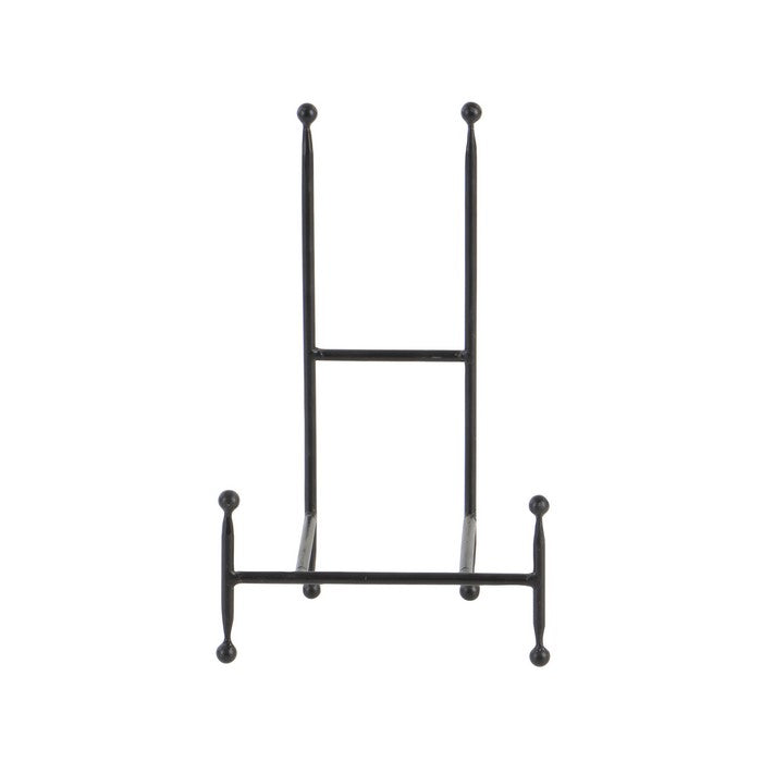 Metal Easel Stand with Tubular Support and Ball Base, Set of 4, Black