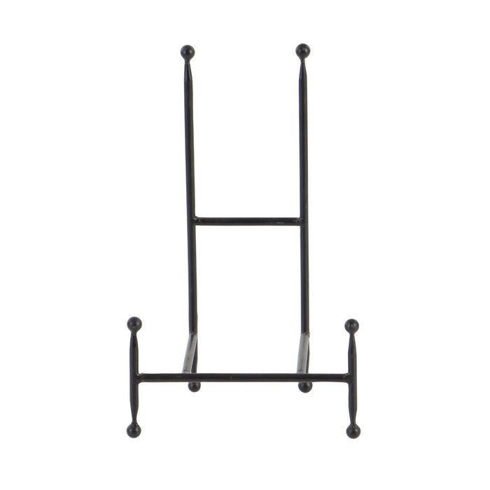 Metal Easel Stand with Tubular Support and Ball Base, Set of 4, Black