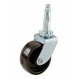 Shepherd Hardware 9557 1-1/4-Inch Plastic Stem Casters, 4-Pack