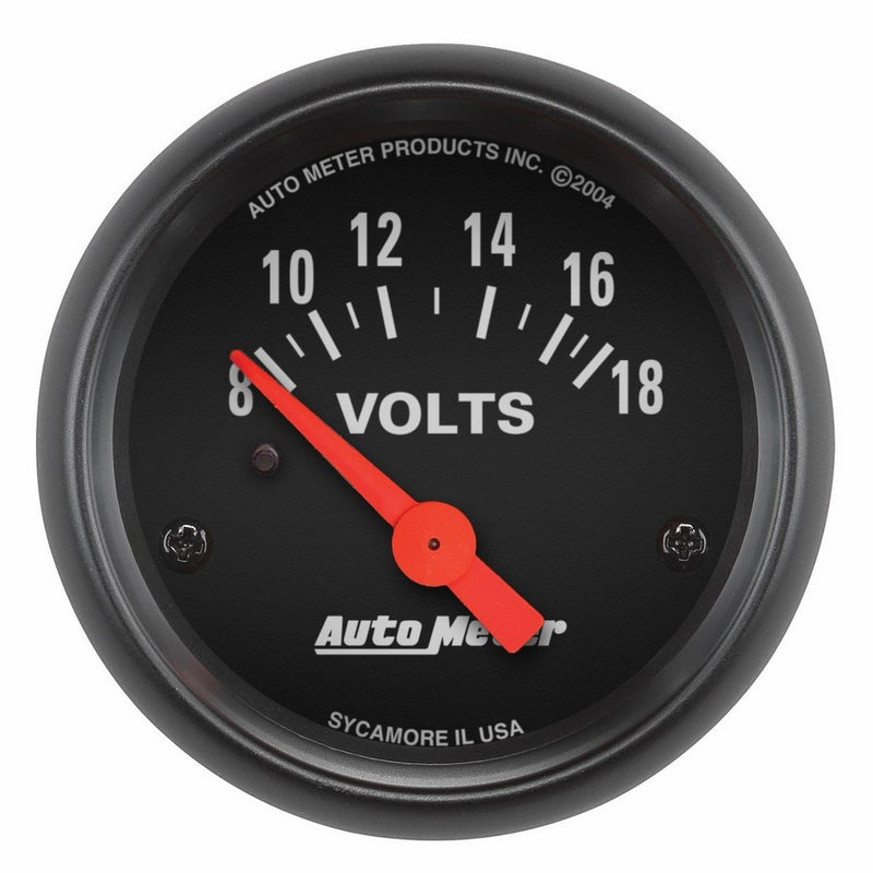 Auto Meter 2645 Z-Series Electric Voltmeter Gauge