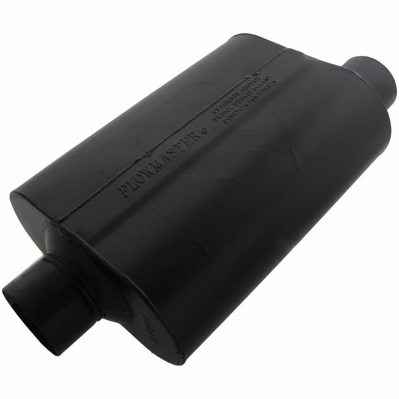 Flowmaster 953047 Super 40 Muffler - 3.00 Center IN / 3.00 Offset OUT - Aggressive Sound