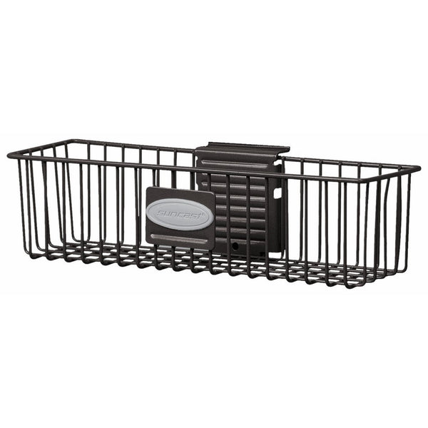 Suncast MB0311B Wire Basket 3x12 Inch, Black