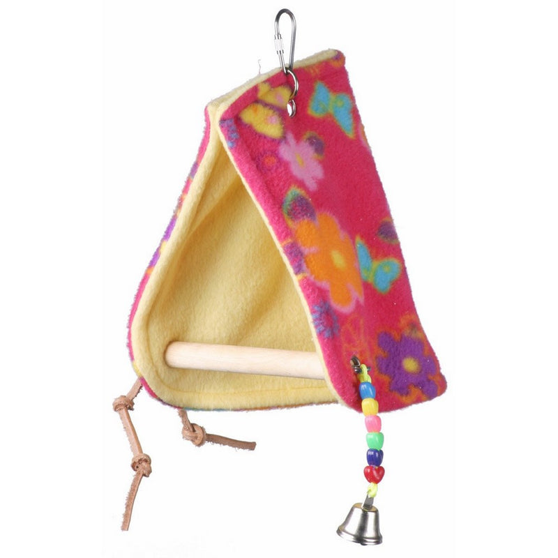Super Bird Creations Peekaboo Perch Tent, 12 by 6.5-Inch, Medium Bird Toy