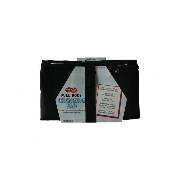 JL Childress Full Body Portable Changing Pad, Black