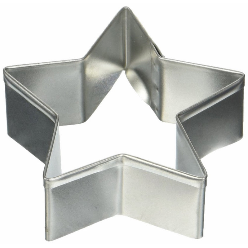 R&M Cookie Cutter, 2.75-Inch, Star, Tinplated Steel