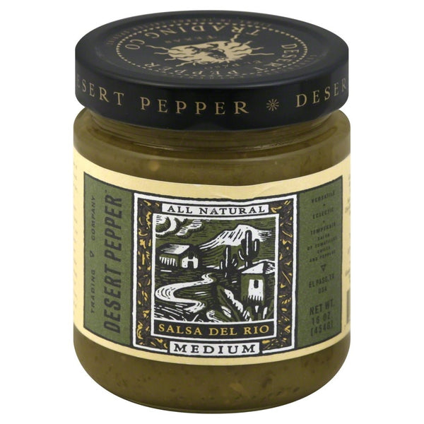 Desert Pepper, Salsa Del Rio Med, 16-Ounce (6 Pack)