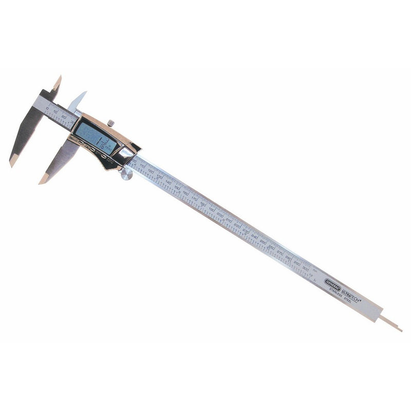 General Tools 14712 Fraction Plus Digital Fractional Caliper, Stainless Steel, 12-Inch