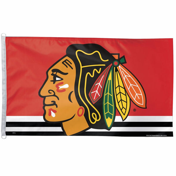 NHL Chicago Blackhawks 3-by-5 foot Flag