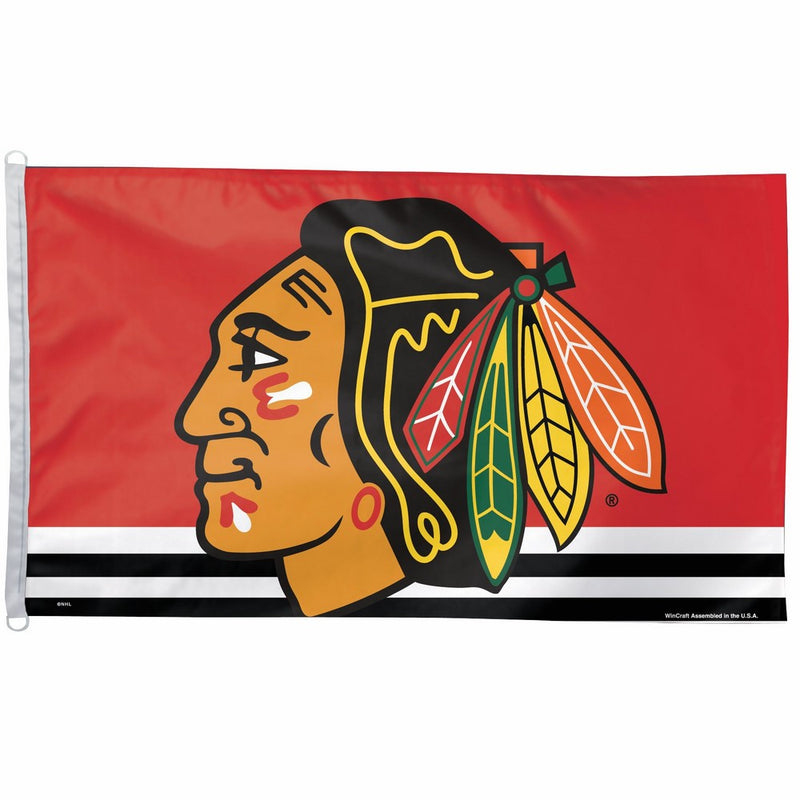 NHL Chicago Blackhawks 3-by-5 foot Flag