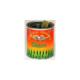 General Finishes Water Based Dye, 1 Pint, Green