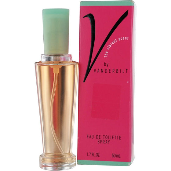 V by Gloria Vanderbilt Eau De Toilette Spray for Women, 1.7 Ounce