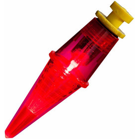 Bobby Lighted Fishing Float - 4-1/2-Inch –Red or Yellow