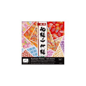 Komon Washi Chiyogami 10 Print - 6 in (15 cm) 100 sheets