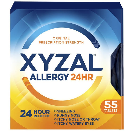 Xyzal Allergy Tablet, 55 Count