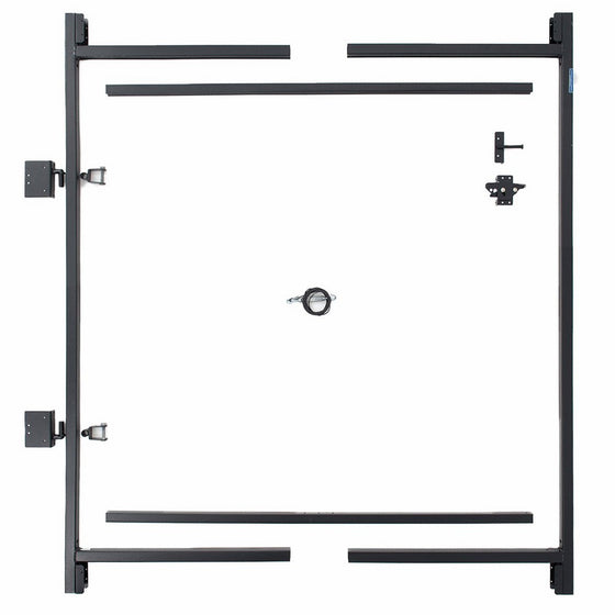 Adjust-A-Gate Steel Frame Gate Building Kit (60"-96" wide openings up to 5' high fence)
