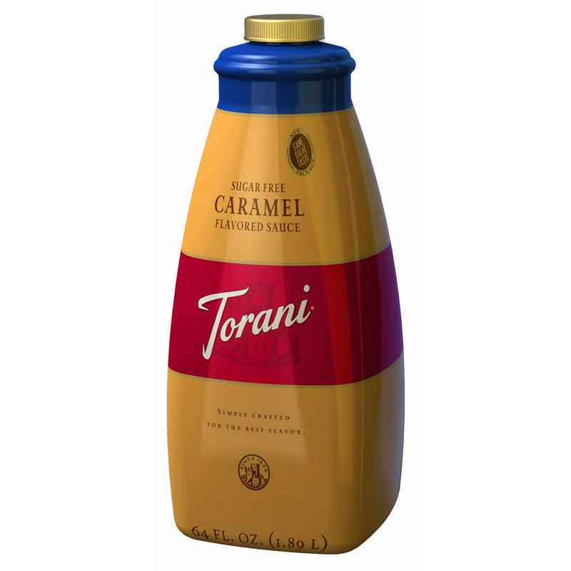 Torani Sugar Free Caramel Sauce, 64-Ounce