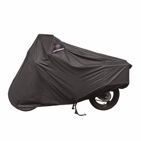Guardian by Dowco 51614-00 WeatherAll Plus Indoor/Outdoor Waterproof Motorcycle Cover: Black, Adventure Touring