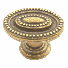 Hickory Hardware P8259-LP 1-1/4-Inch Manor House Cabinet Knob, Lancaster Hand Polished