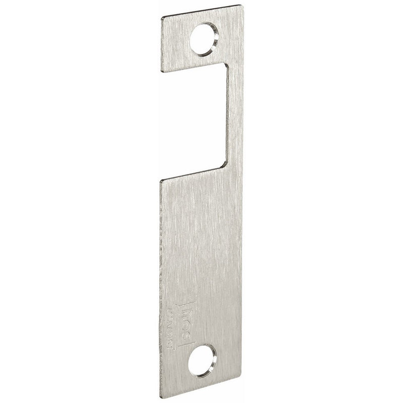 HES Stainless Steel KD Faceplate for 1006 Series Electric Strikes for Use with Mortise Lockset with Deadlatch Above the Latchbolt, Satin Stainless Steel Finish