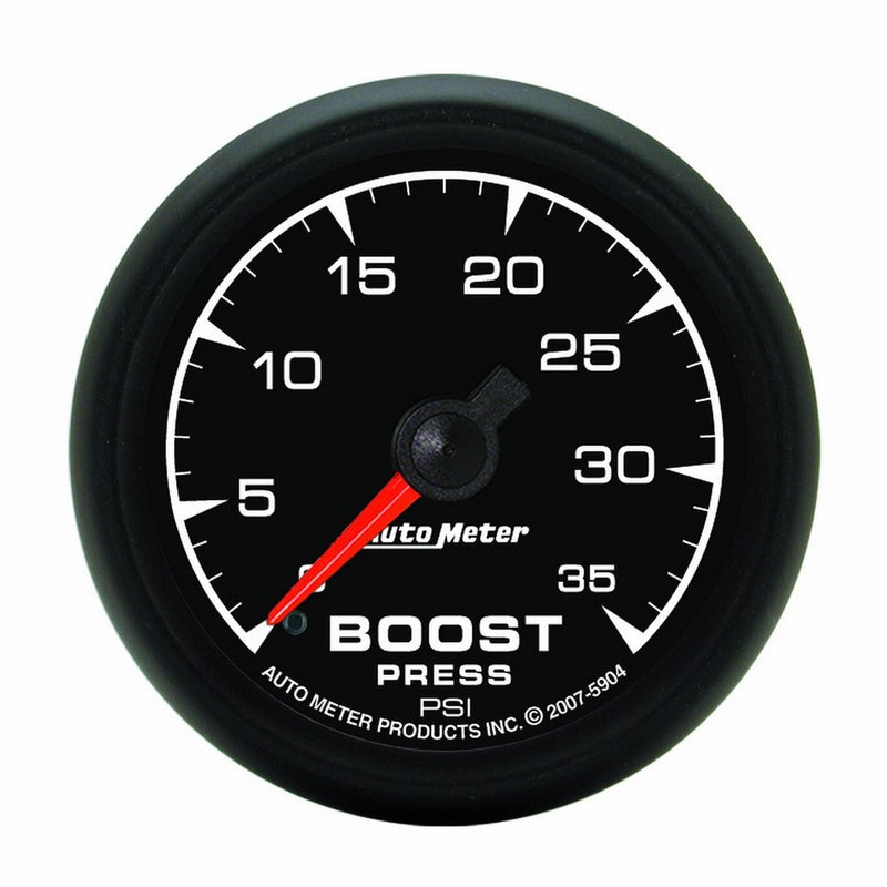 Auto Meter 5904 ES 2-1/16" 0-35 PSI Mechanical Boost Gauge