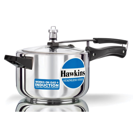 Hawkins Stainless Steel 4.0 Litre Pressure Cooker