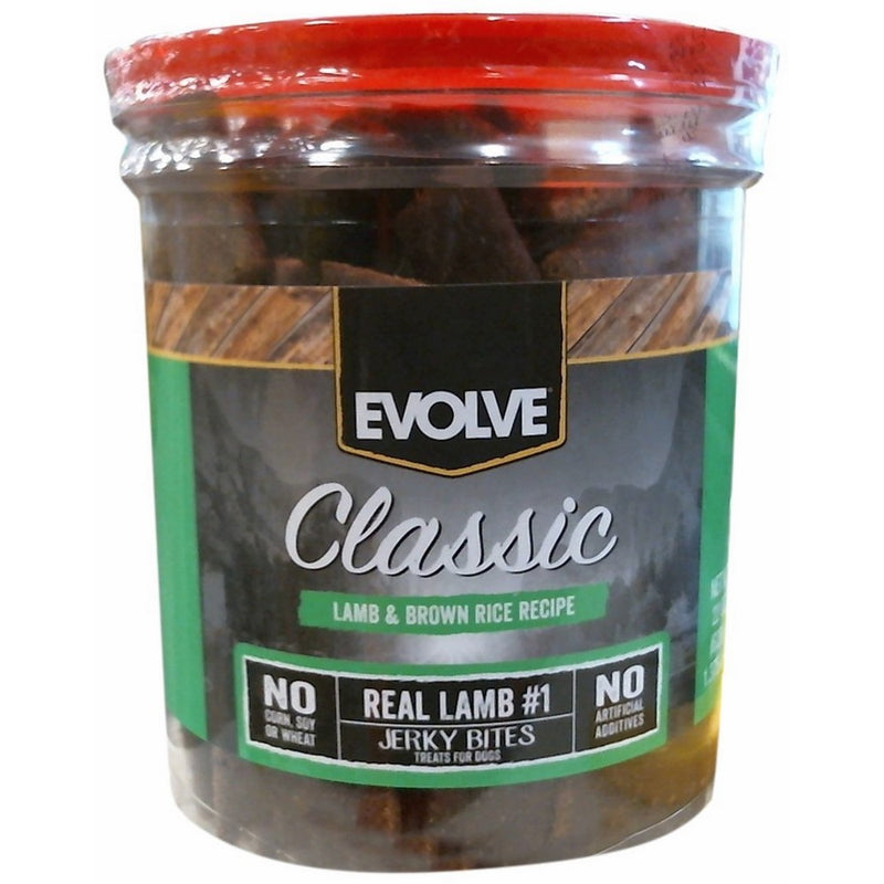 Evolve Nature's Menu Lamb & Rice Jerky - 22oz